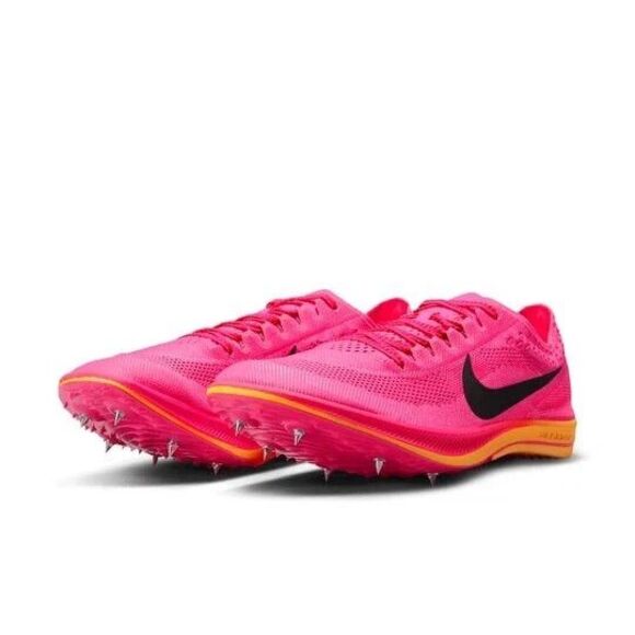 Nike ZoomX Dragonfly Hyper Pink Black Orange Track Spikes CV0400-600 Men Size 11 - Picture 1 of 6